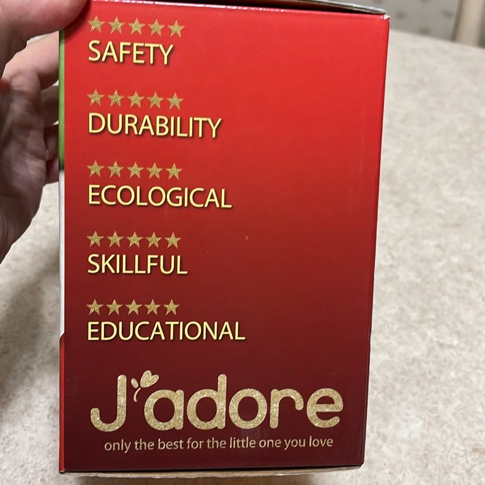 J’ADORE ROLLING RAINBOW WOODEN SHAPE SORTER